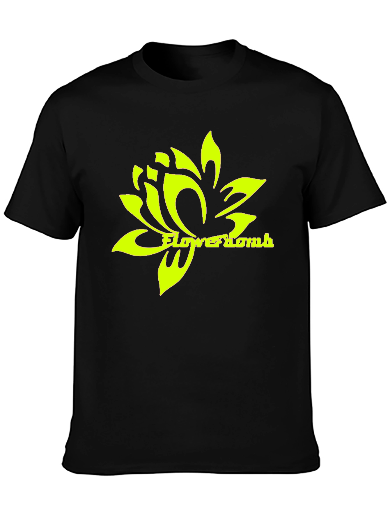 Flowerbomb Graphic Black T-Shirt