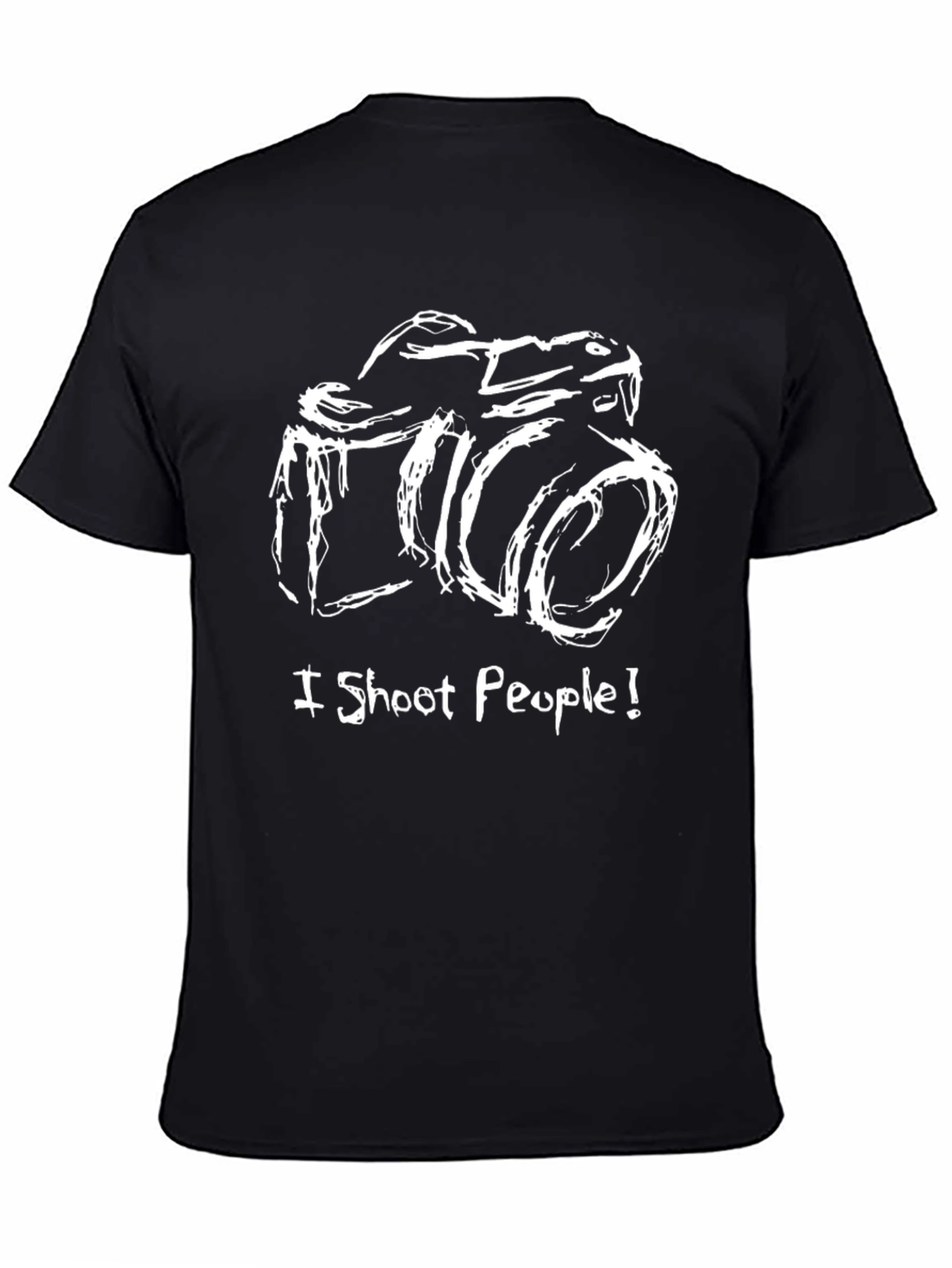 I Shoot People Camera T-Shirt - Photographer Tee