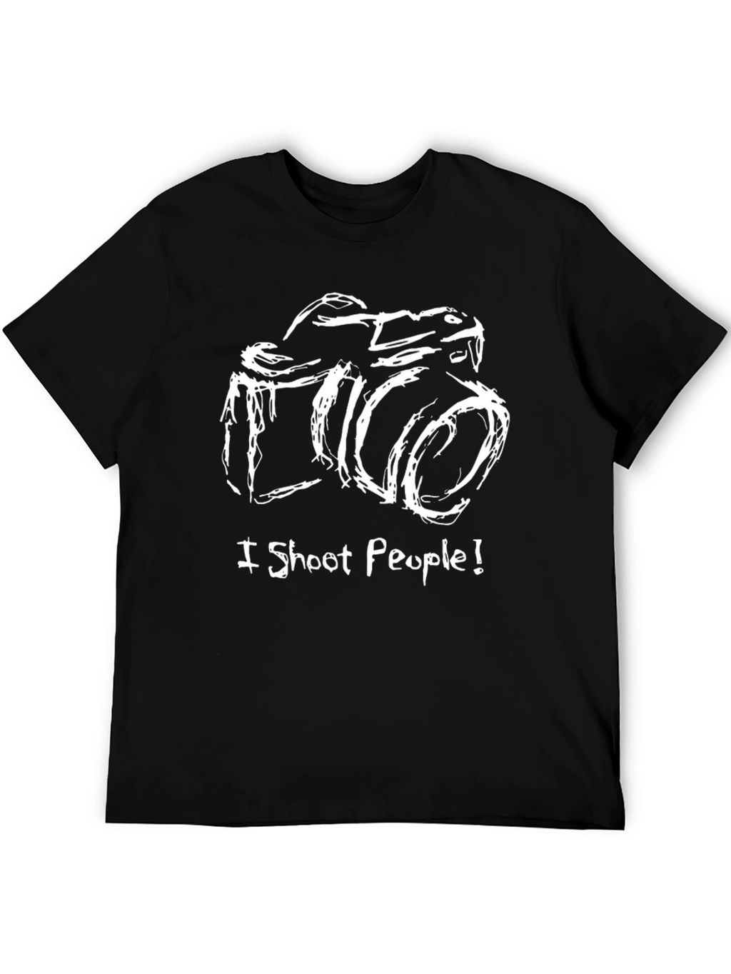 I Shoot People Camera T-Shirt - Photographer Tee
