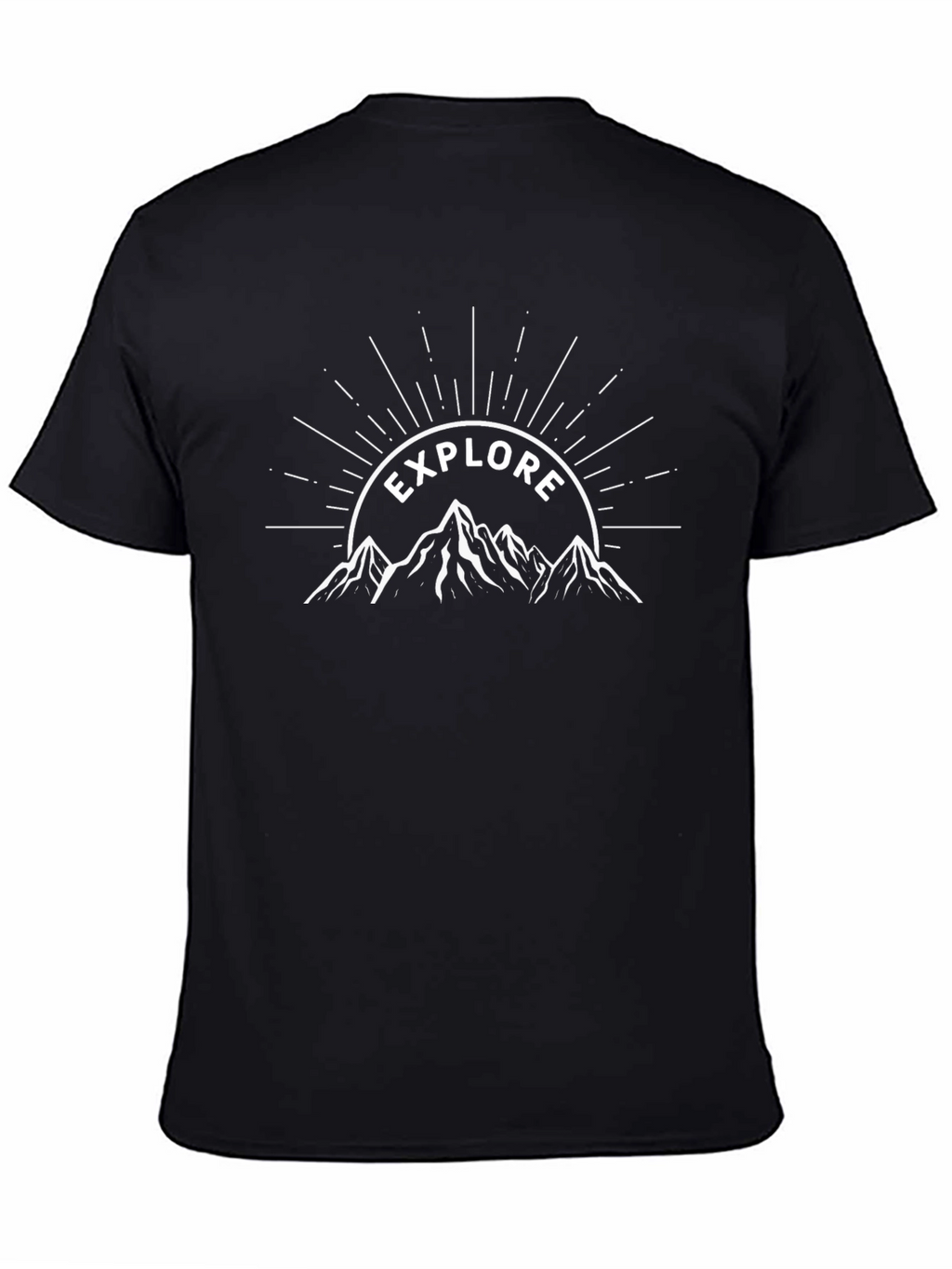 Explore Mountain Graphic Tee - Adventure Ready T-Shirt