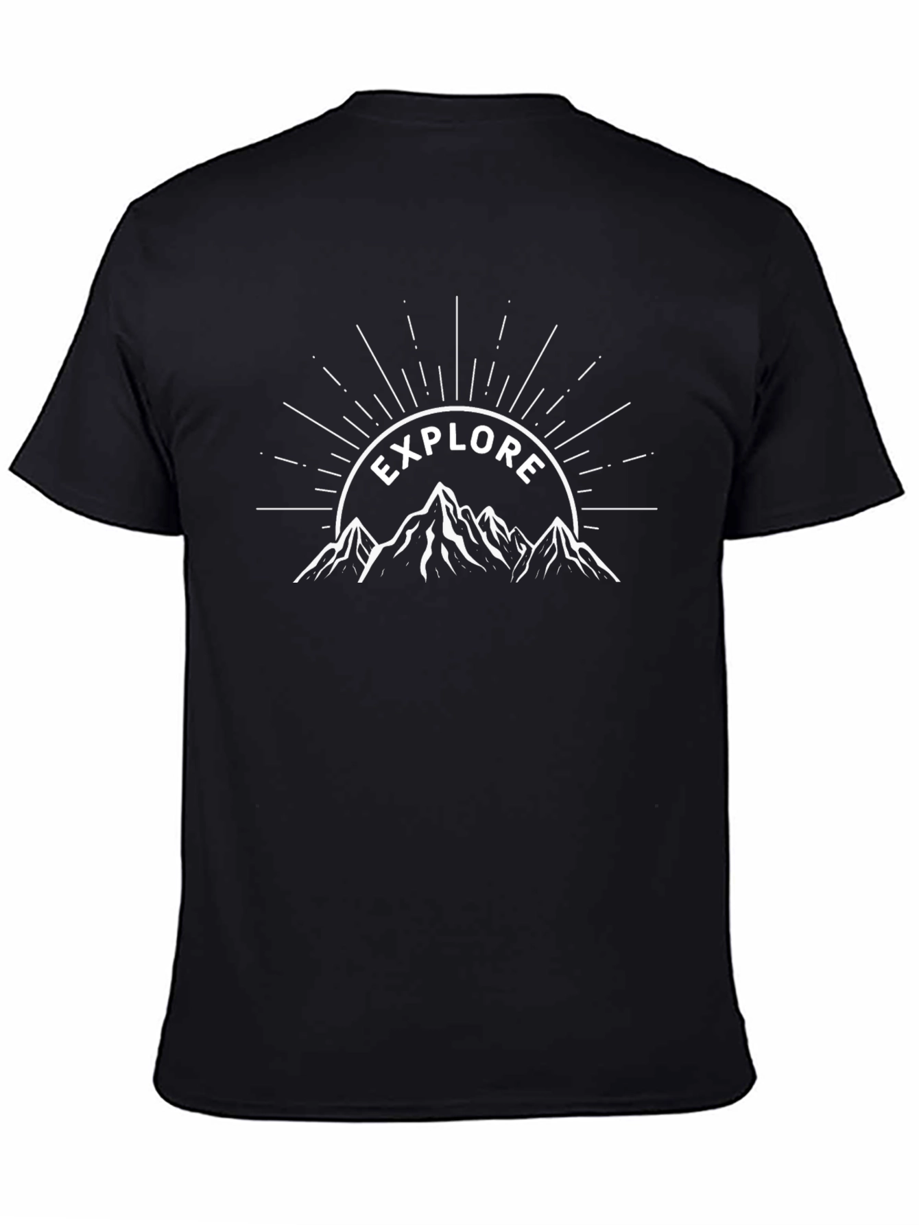 Explore Mountain Graphic Tee - Adventure Ready T-Shirt