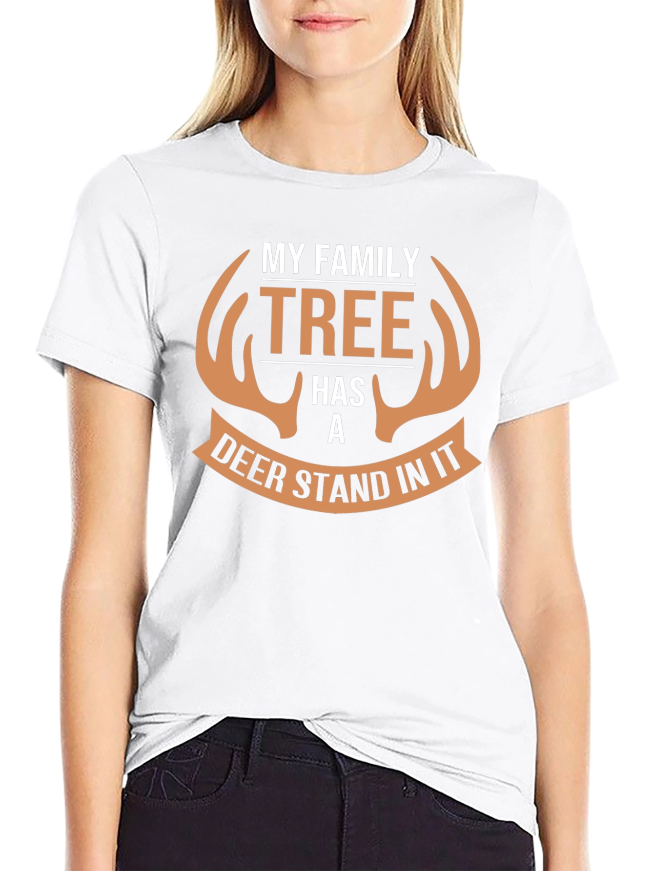 My Family Tree Deer Stand T-Shirt