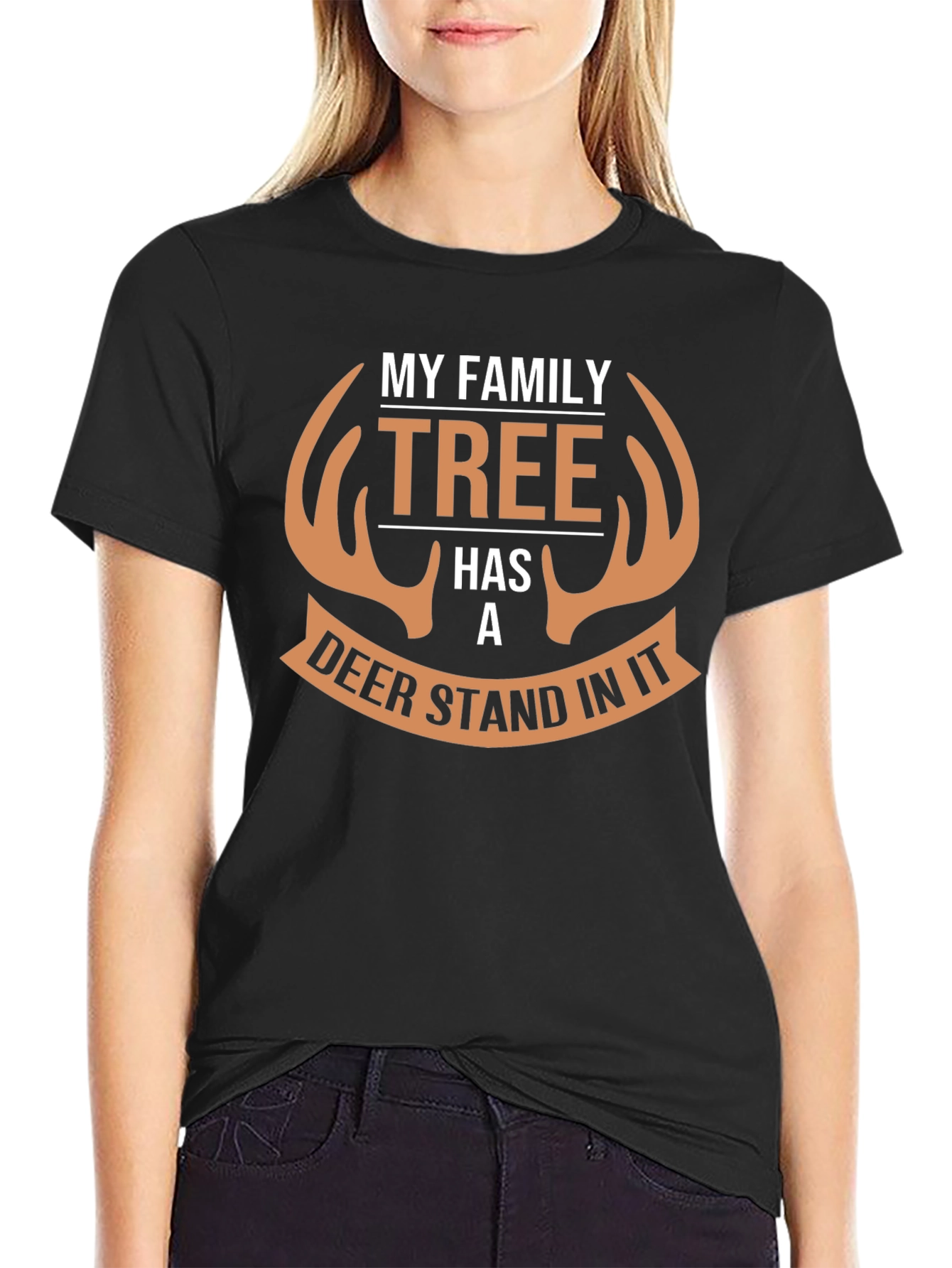 My Family Tree Deer Stand T-Shirt