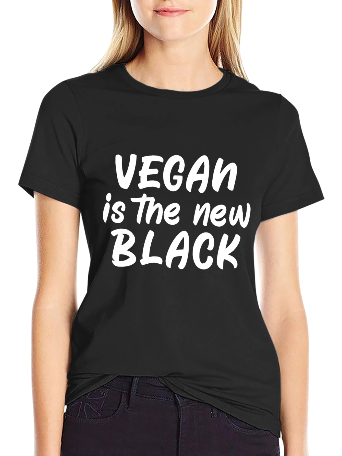 Vegan is the New Black Graphic Tee