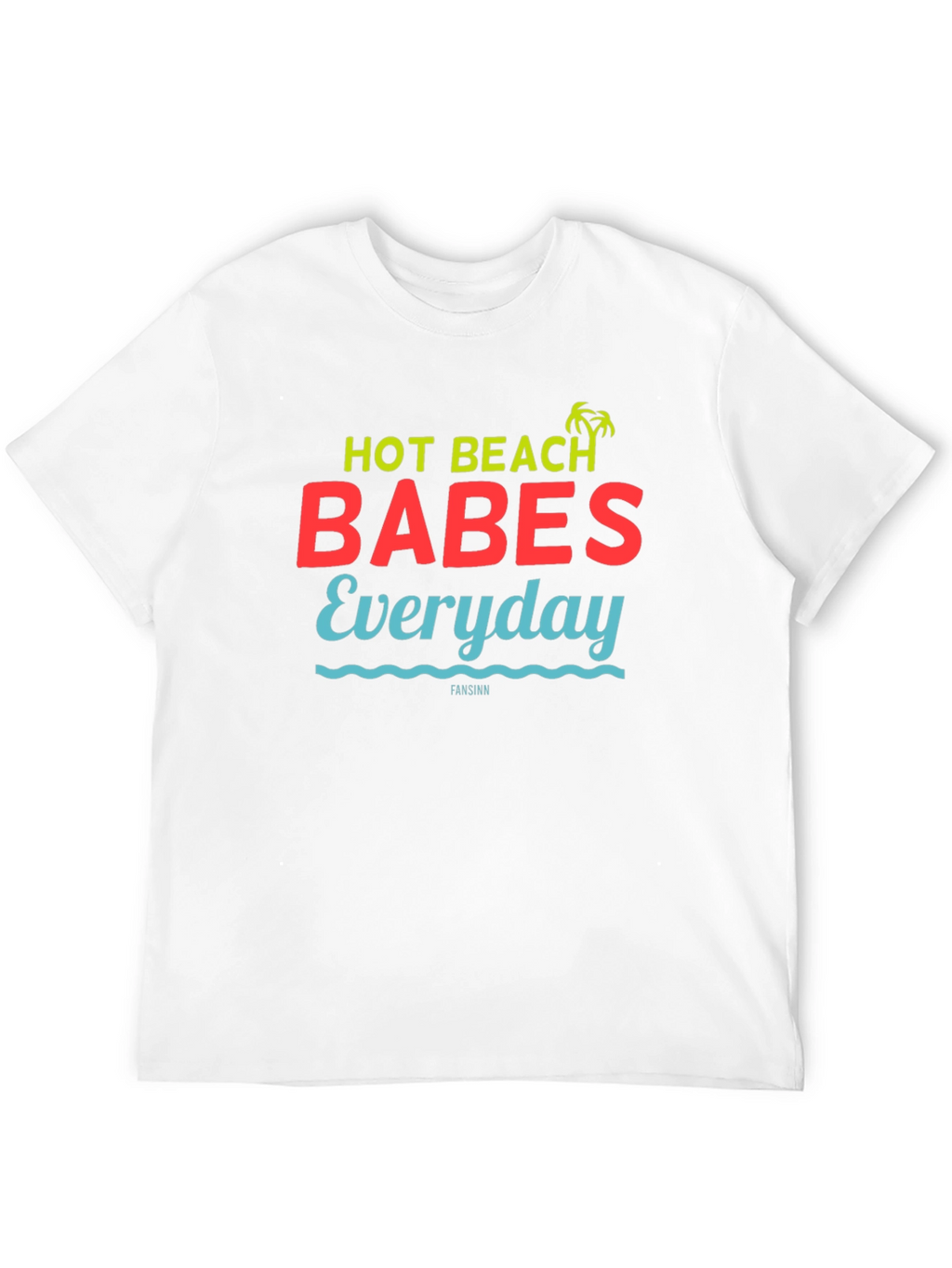 Hot Beach Babes Everyday Graphic Tee - Black