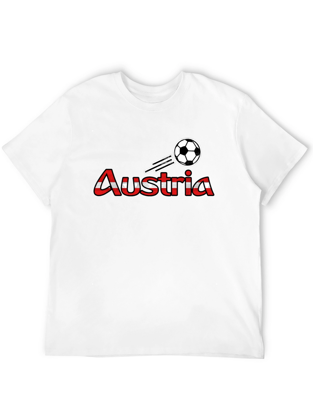 Austria Soccer Flag T-Shirt