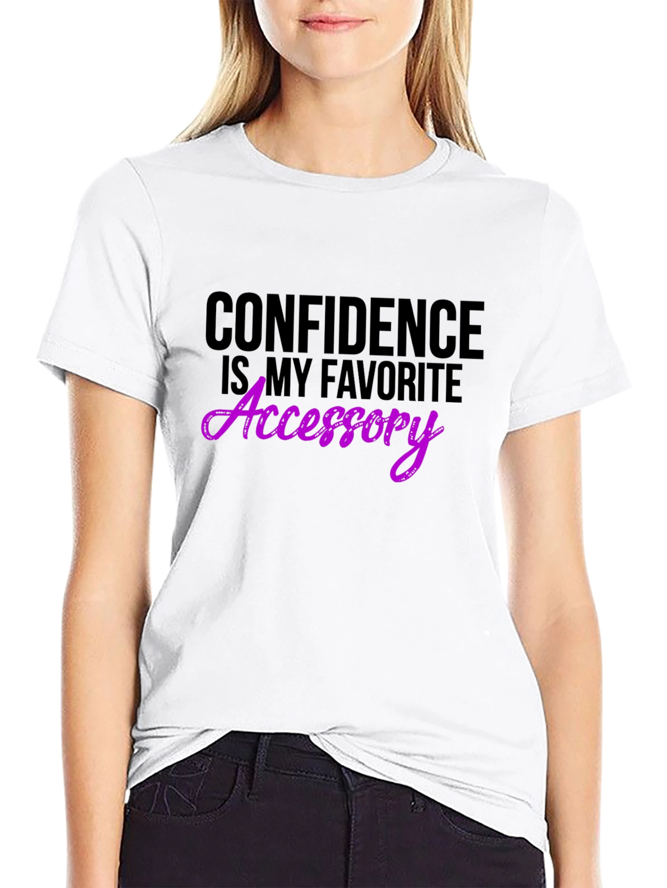 Confidence Accessory T-Shirt