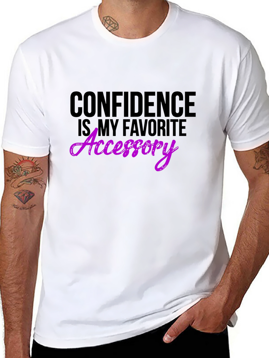 Confidence Accessory T-Shirt