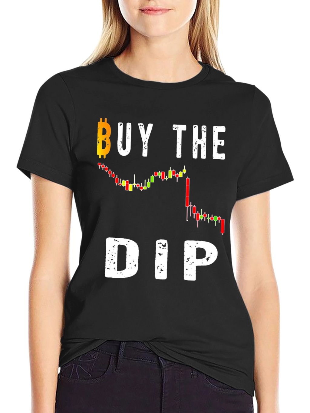 Buy the Dip Bitcoin Crypto T-Shirt