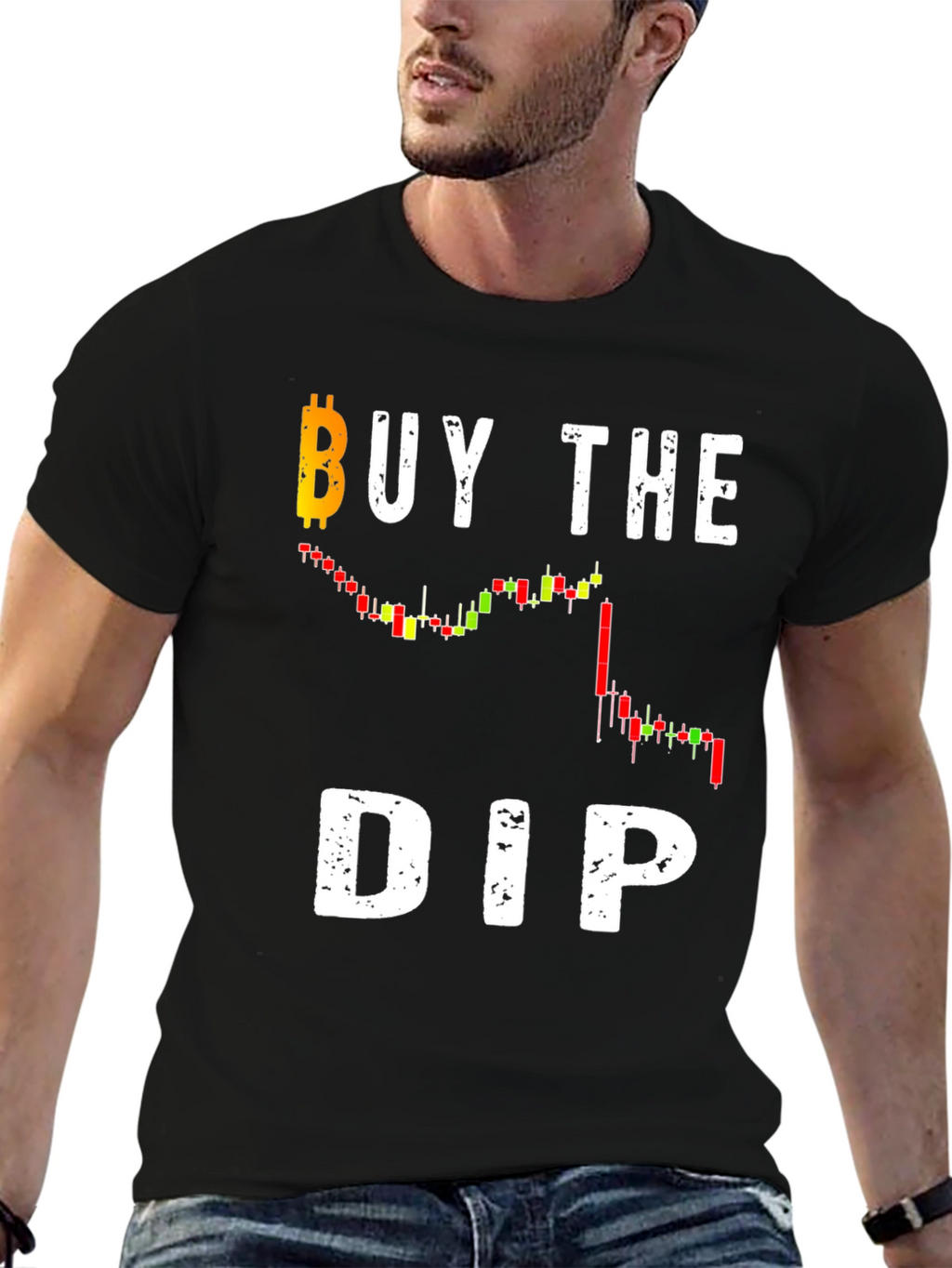 Buy the Dip Bitcoin Crypto T-Shirt
