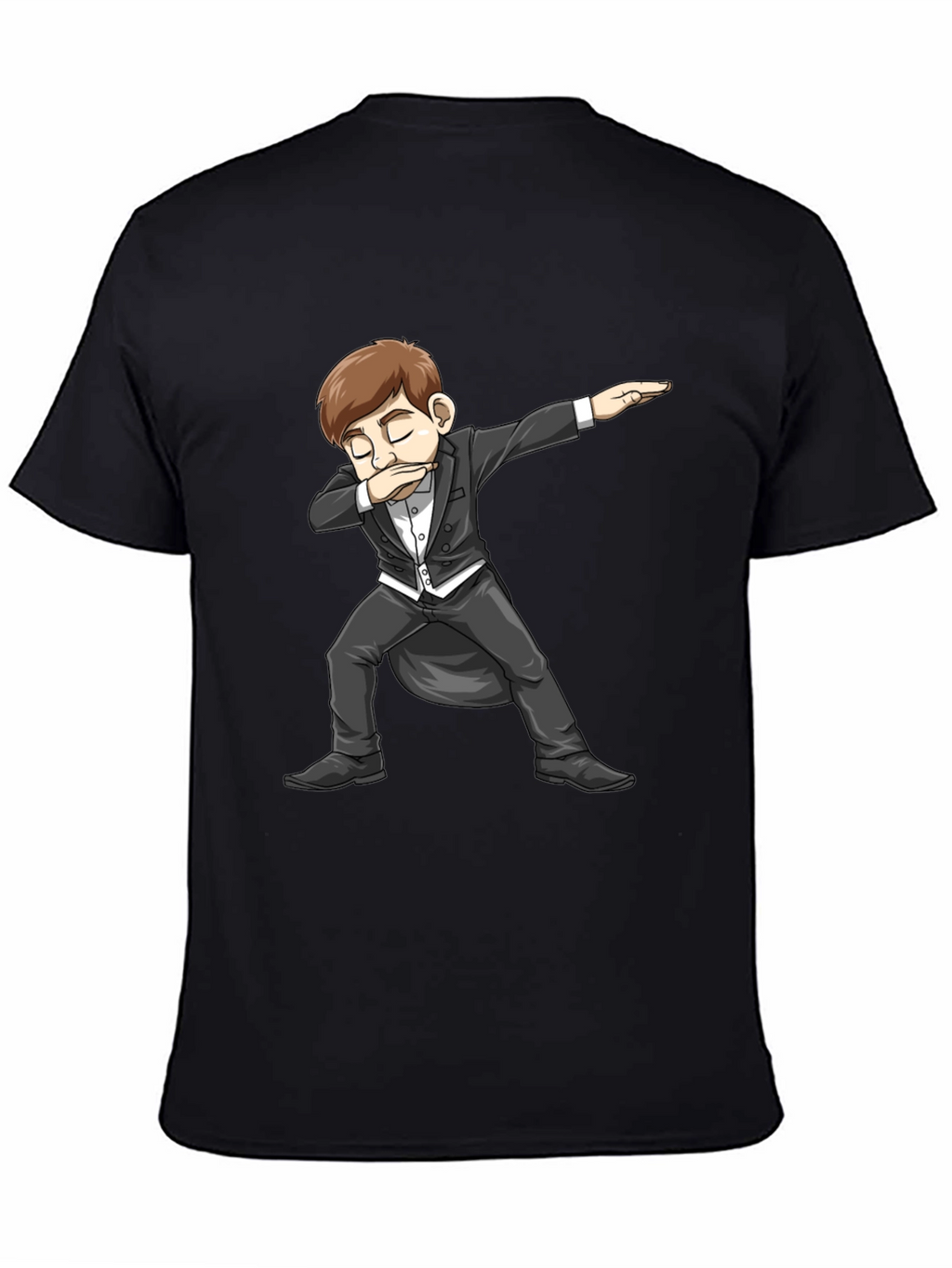 Dabbing Tuxedo Cartoon T-Shirt