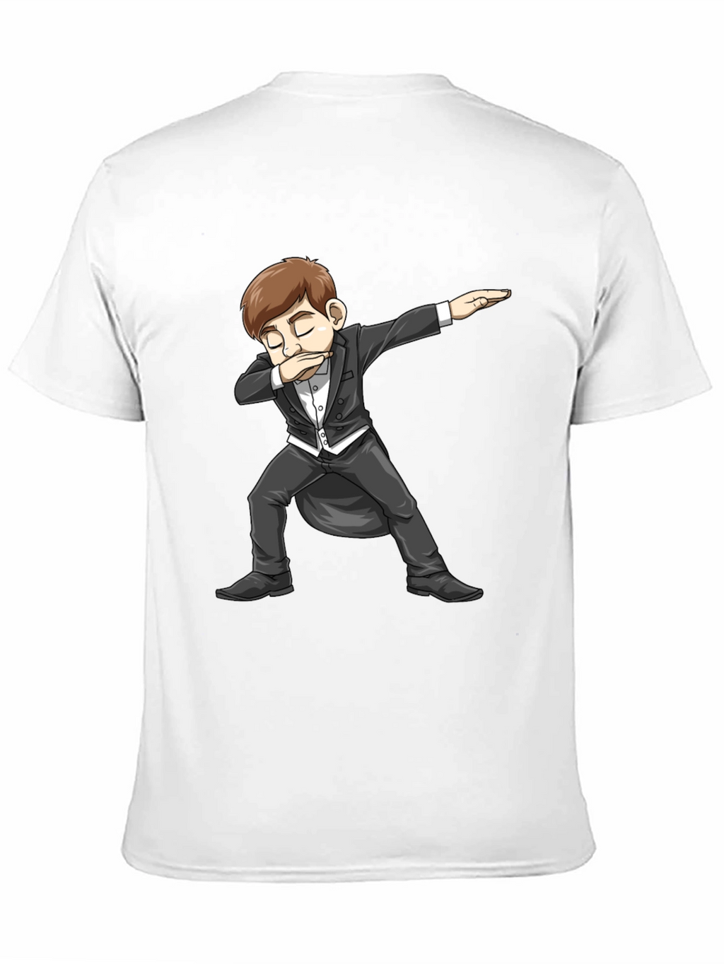 Dabbing Tuxedo Cartoon T-Shirt