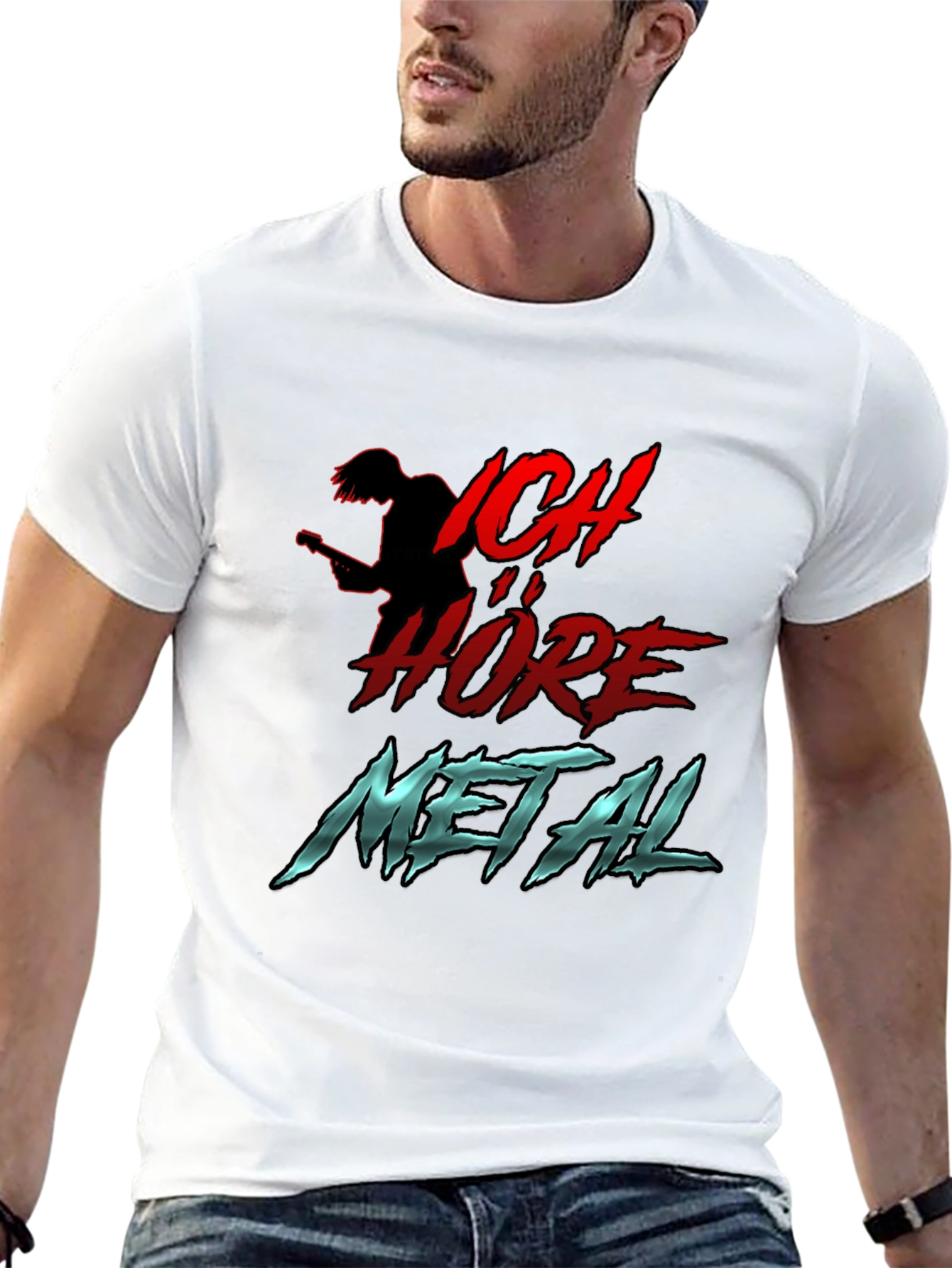 Ich Höre Metal Graphic T-Shirt