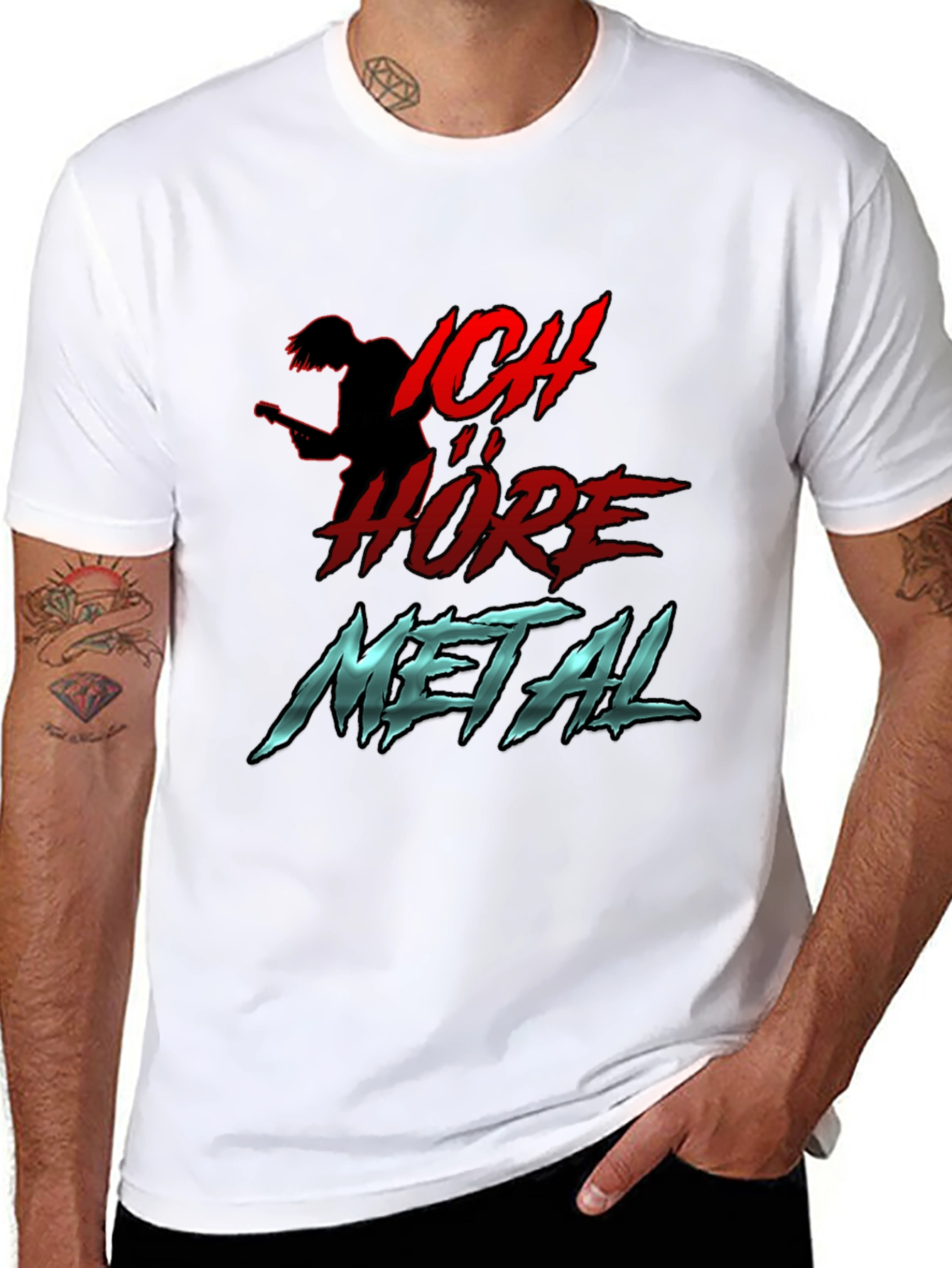 Ich Höre Metal Graphic T-Shirt