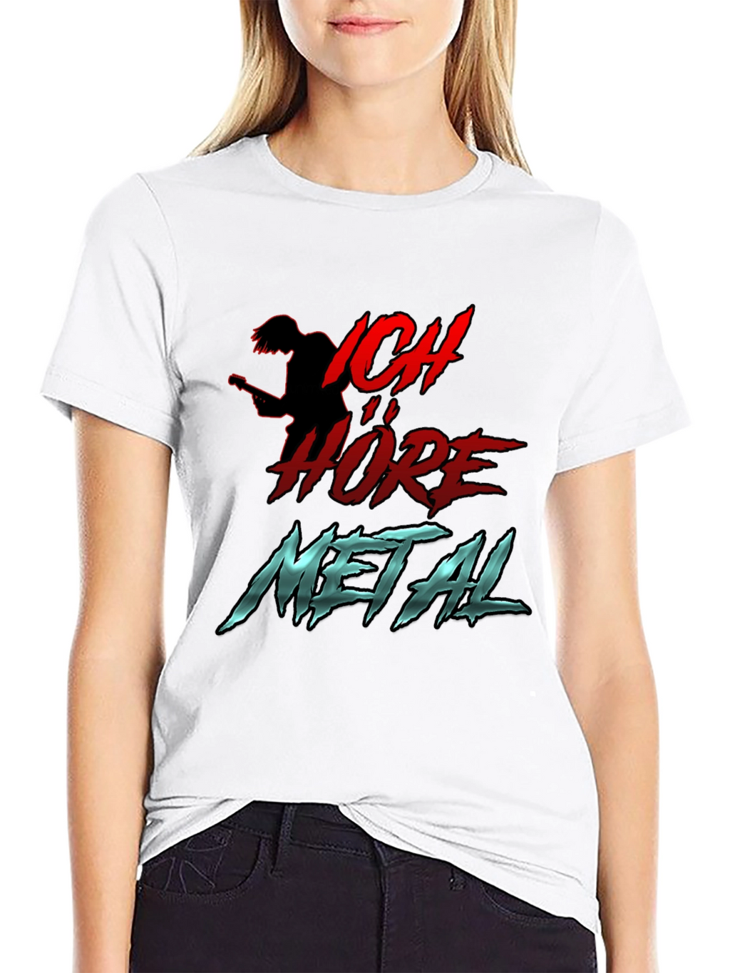 Ich Höre Metal Graphic T-Shirt