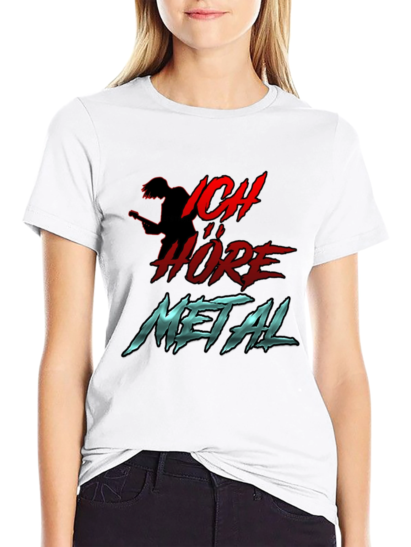 Ich Höre Metal Graphic T-Shirt