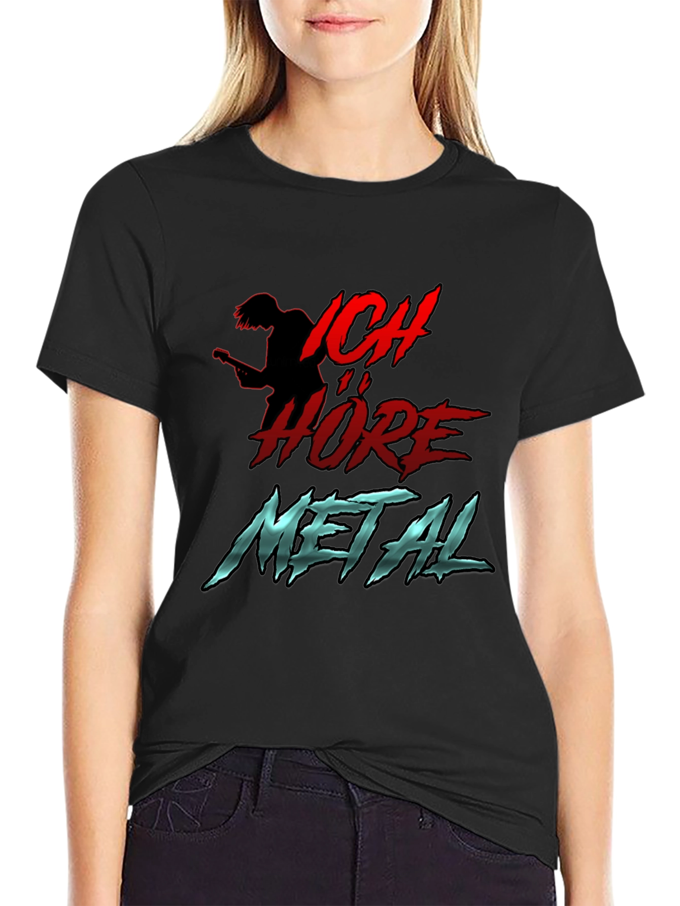 Ich Höre Metal Graphic T-Shirt