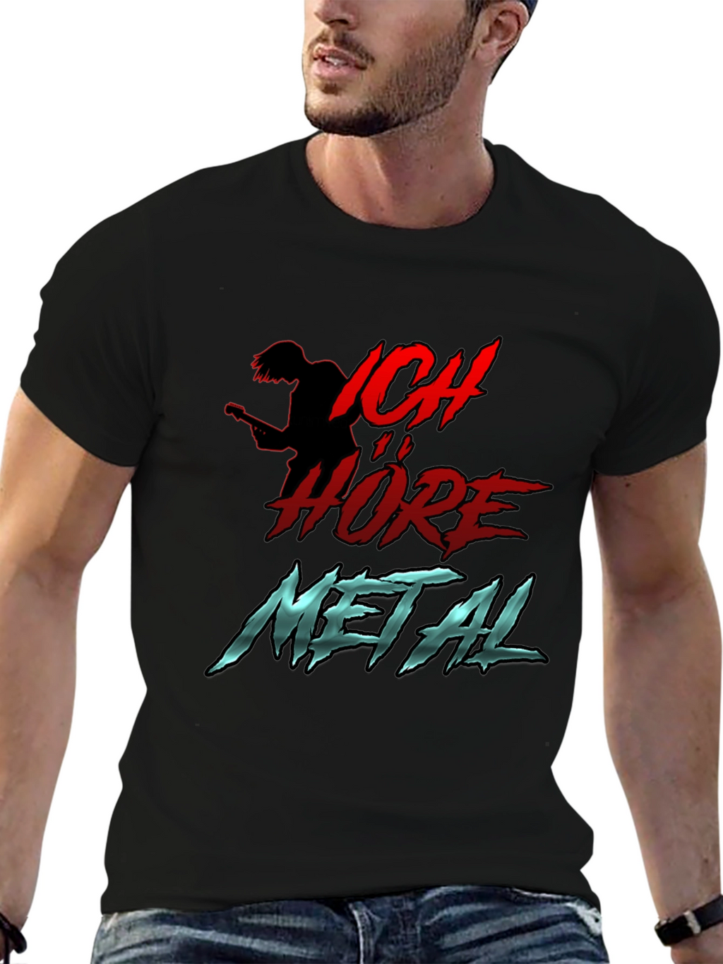 Ich Höre Metal Graphic T-Shirt