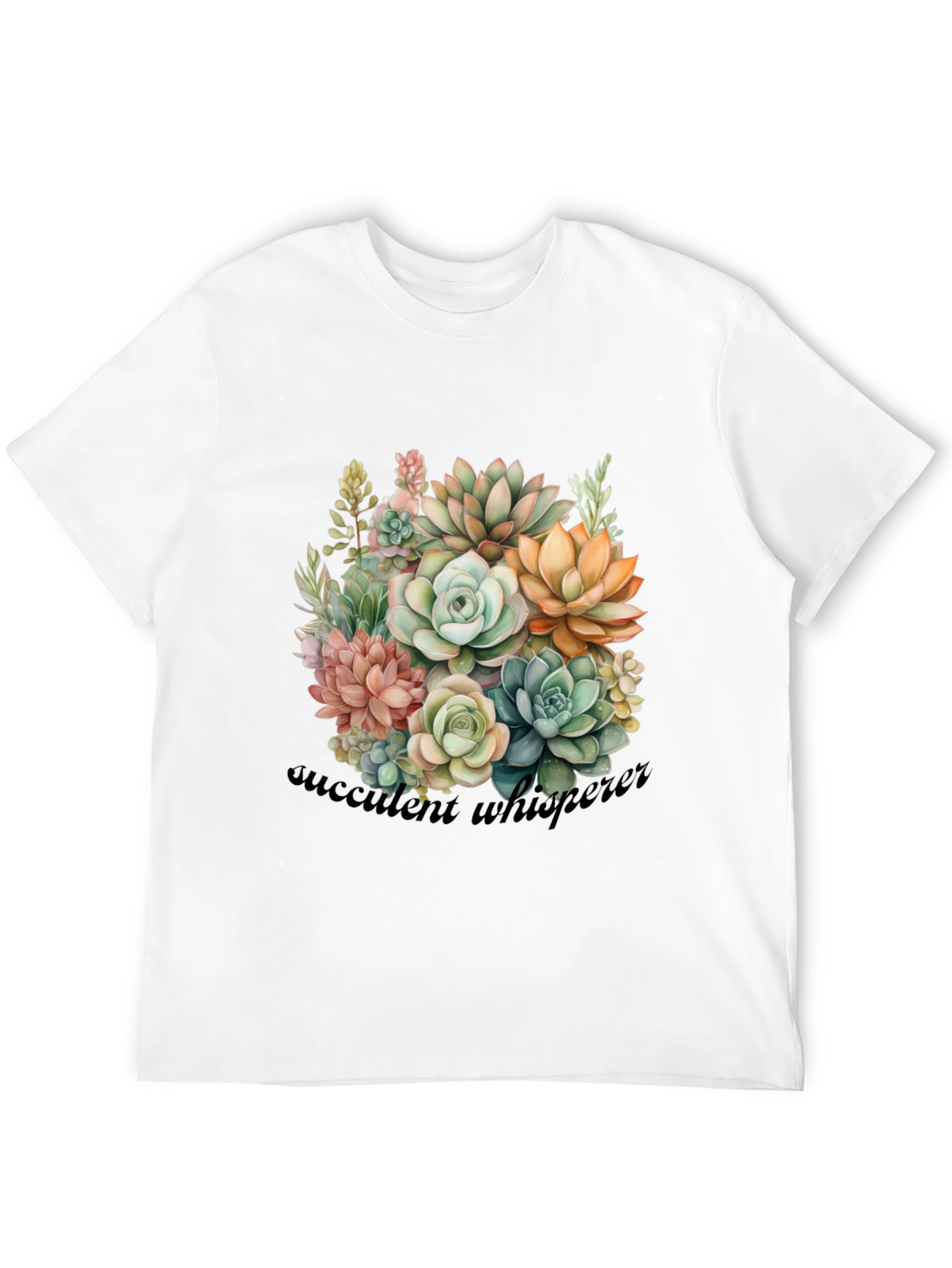 Succulent Whisperer Graphic T-Shirt