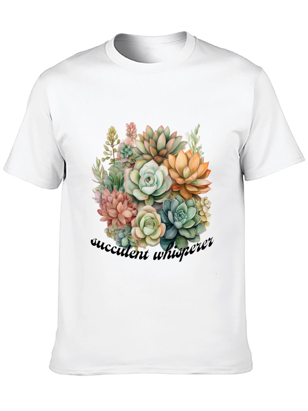 Succulent Whisperer Graphic T-Shirt