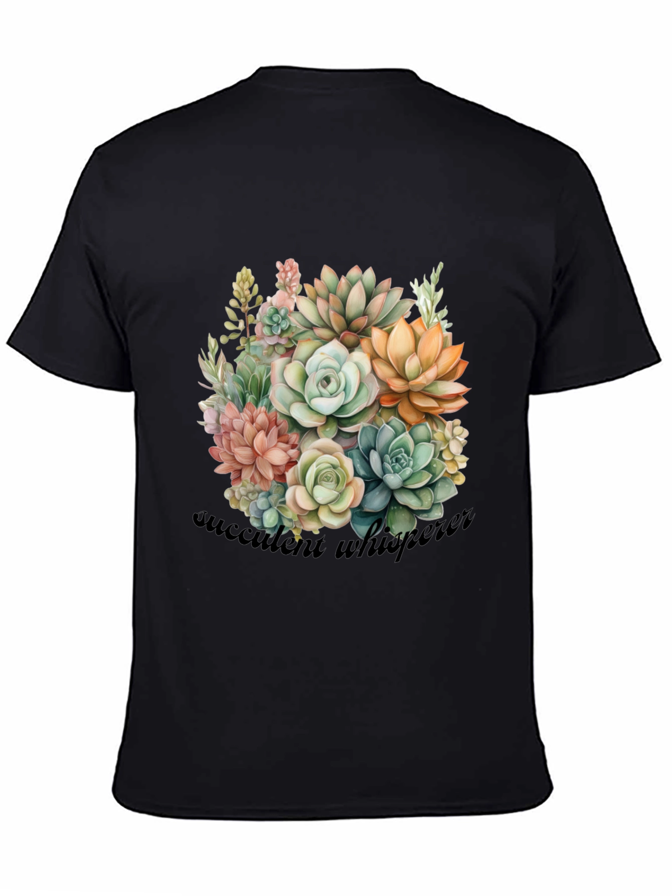 Succulent Whisperer Graphic T-Shirt