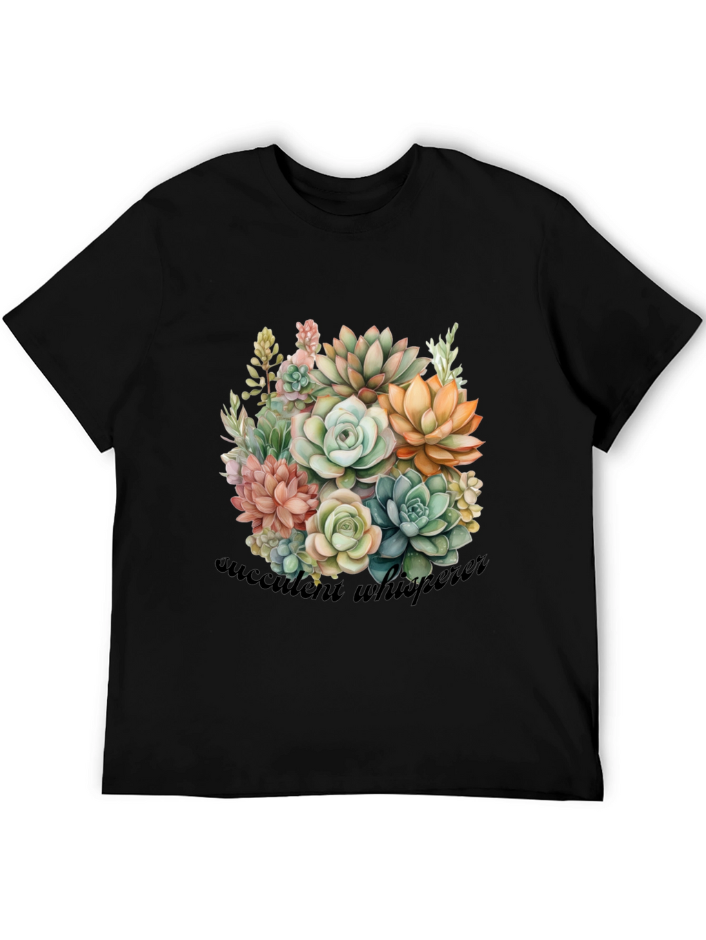 Succulent Whisperer Graphic T-Shirt