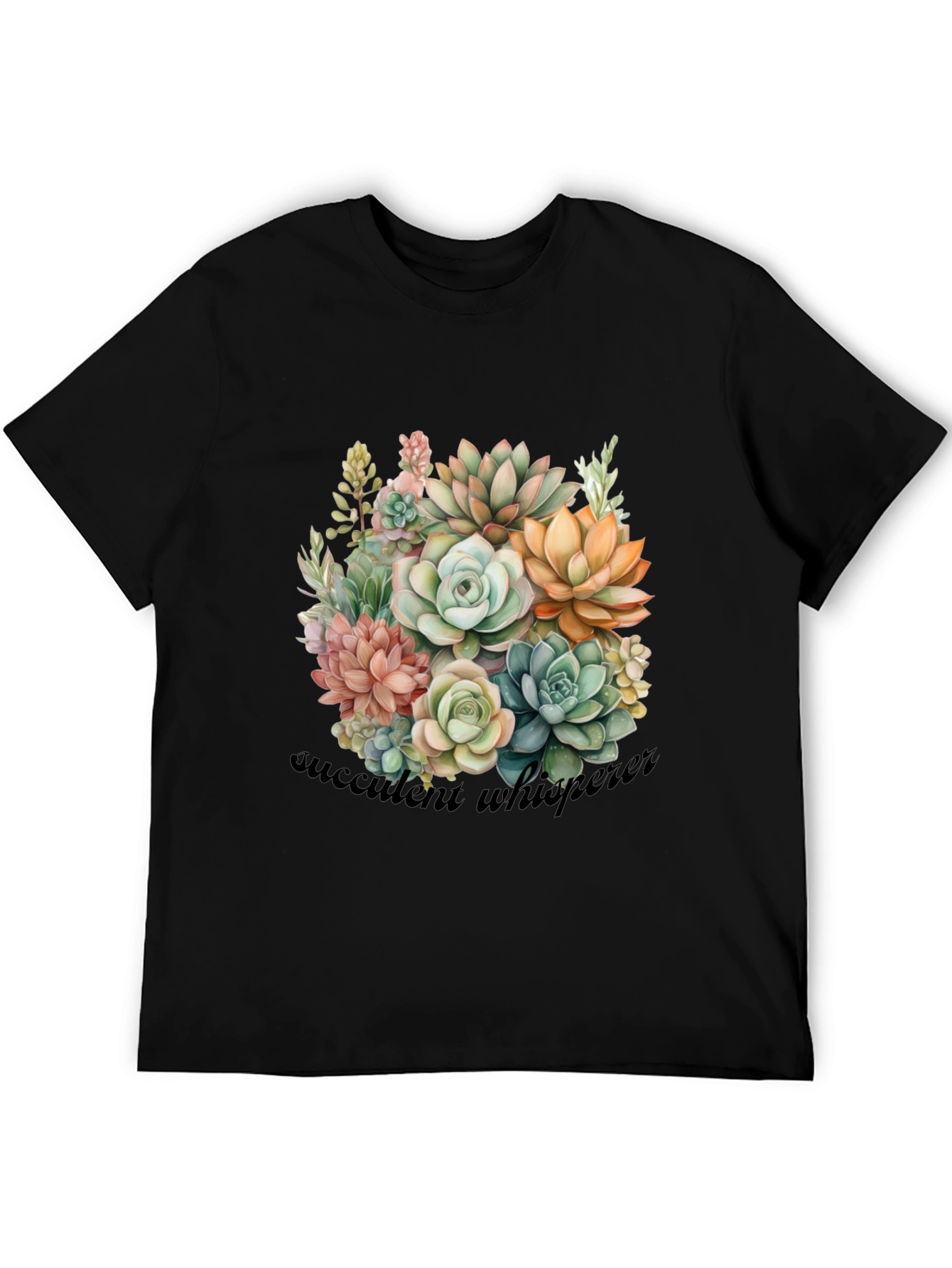 Succulent Whisperer Graphic T-Shirt