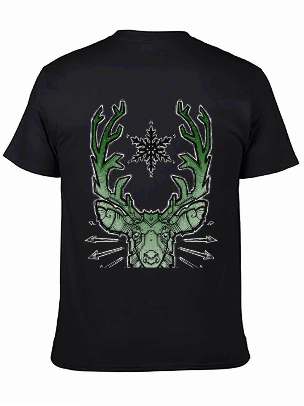 Geometric Deer Graphic Tee