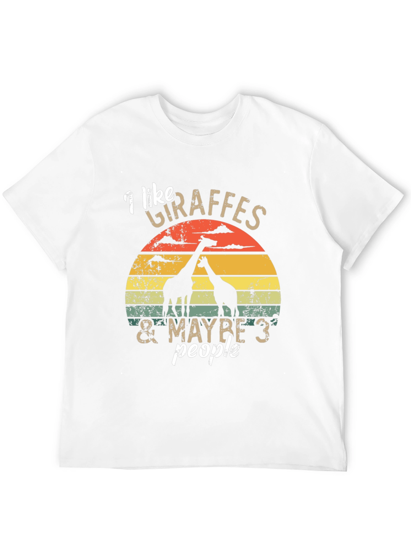 I Like Giraffes T-Shirt - Funny Animal Lover Tee