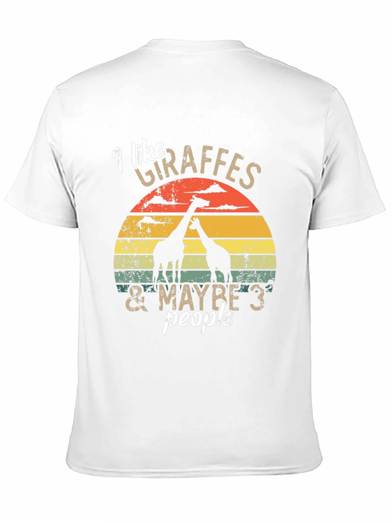 I Like Giraffes T-Shirt - Funny Animal Lover Tee