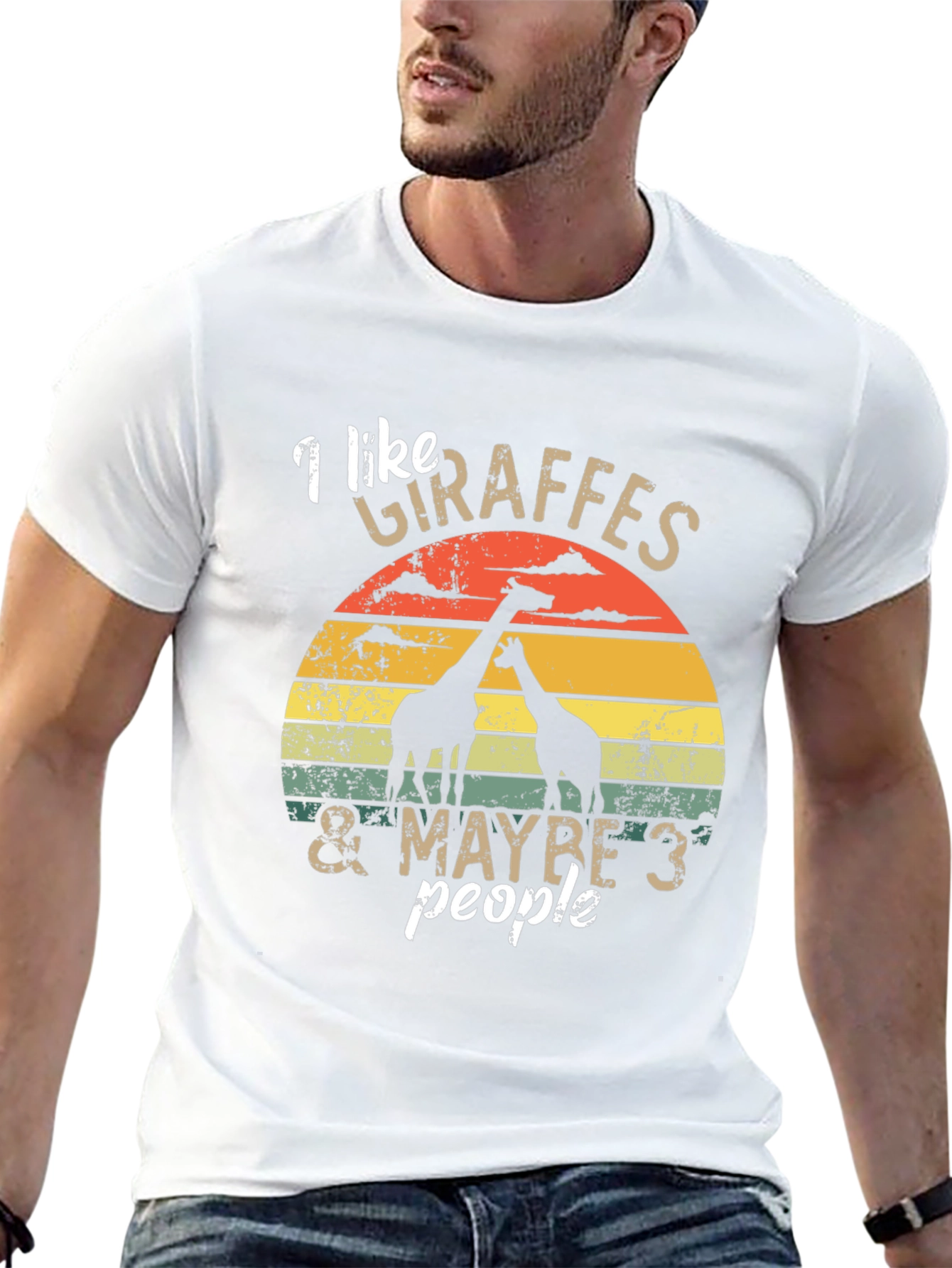 I Like Giraffes T-Shirt - Funny Animal Lover Tee