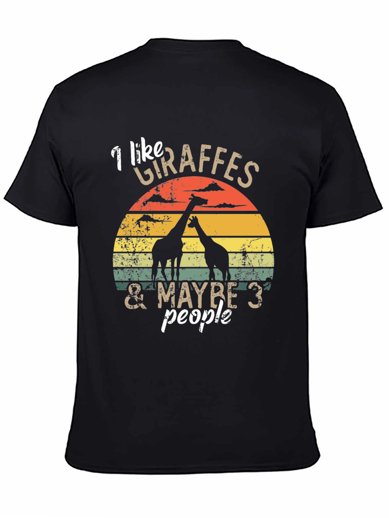 I Like Giraffes T-Shirt - Funny Animal Lover Tee