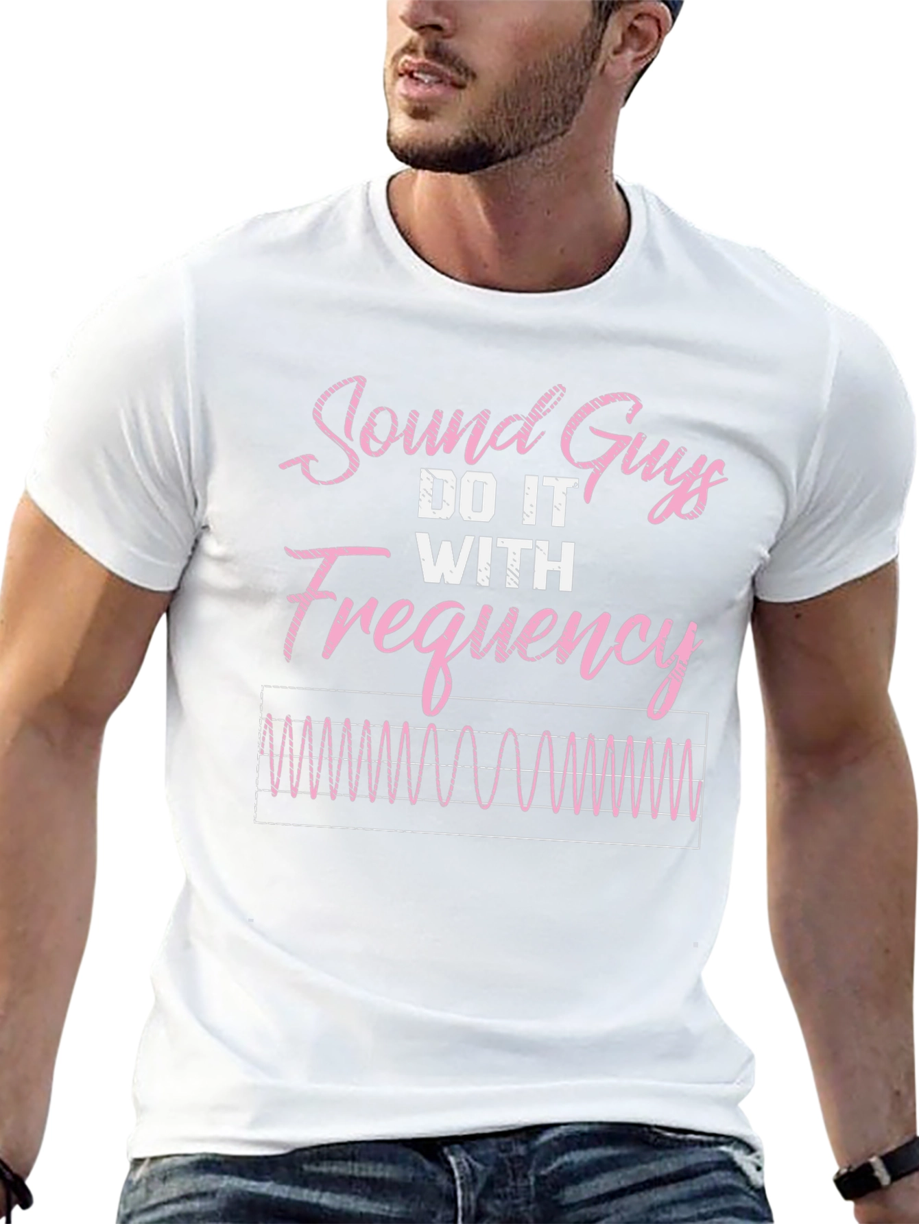 Sound Guys Do It With Frequency Funny T-Shirt