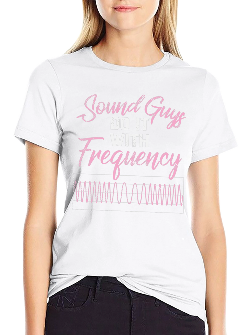 Sound Guys Do It With Frequency Funny T-Shirt
