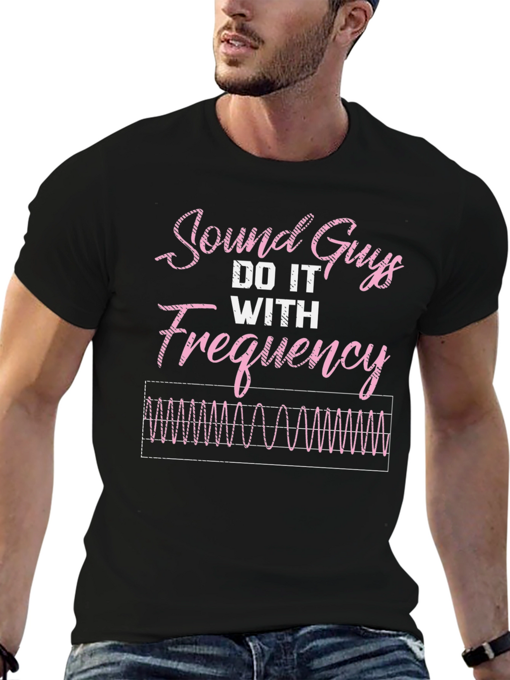 Sound Guys Do It With Frequency Funny T-Shirt