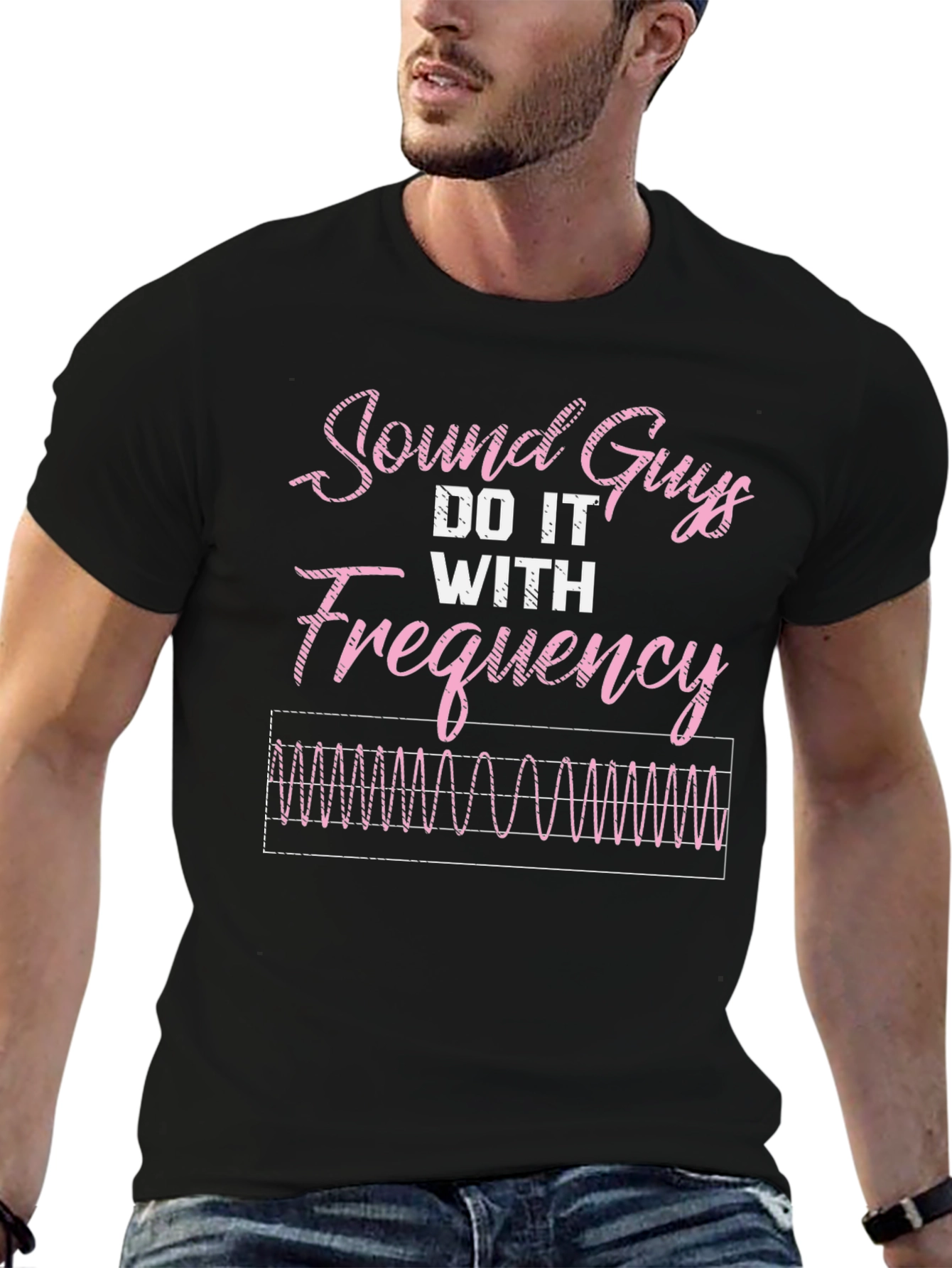 Sound Guys Do It With Frequency Funny T-Shirt
