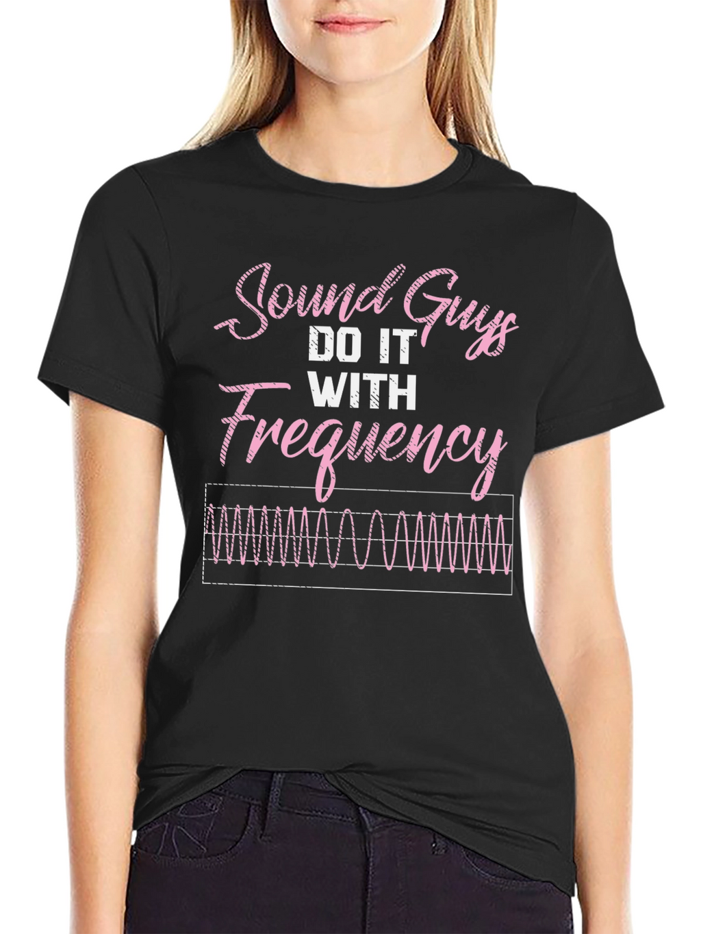 Sound Guys Do It With Frequency Funny T-Shirt