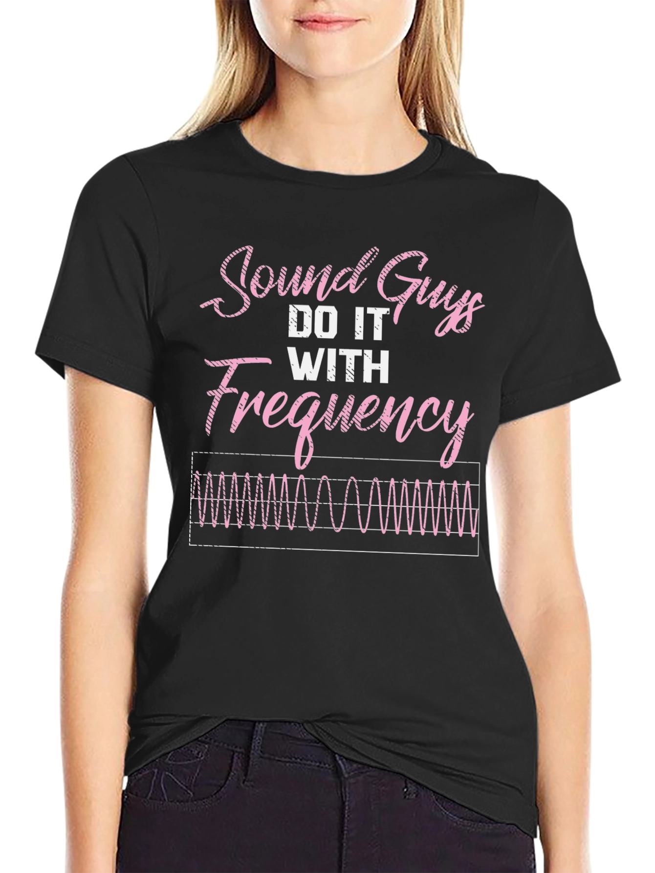 Sound Guys Do It With Frequency Funny T-Shirt