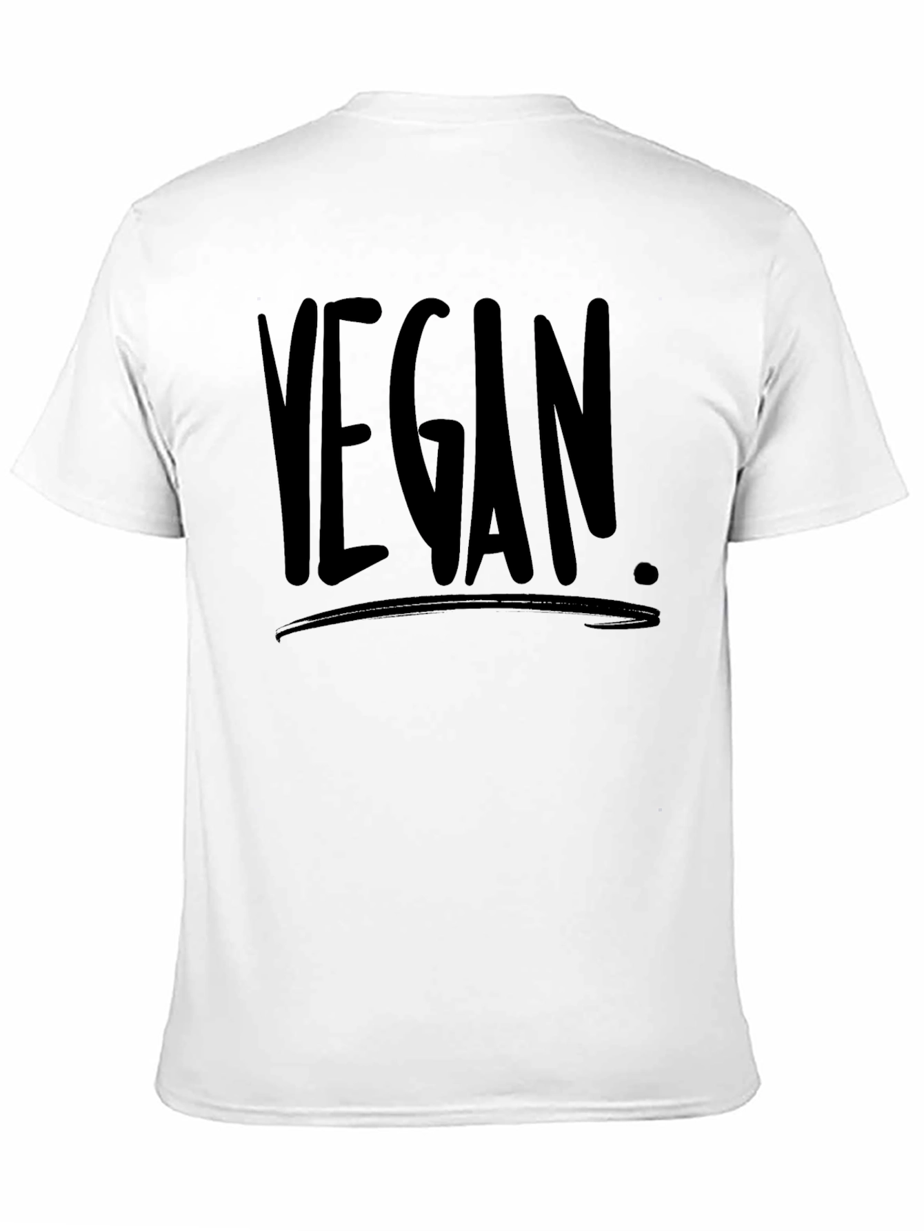 Vegan Statement Tee - Bold Graphic Print