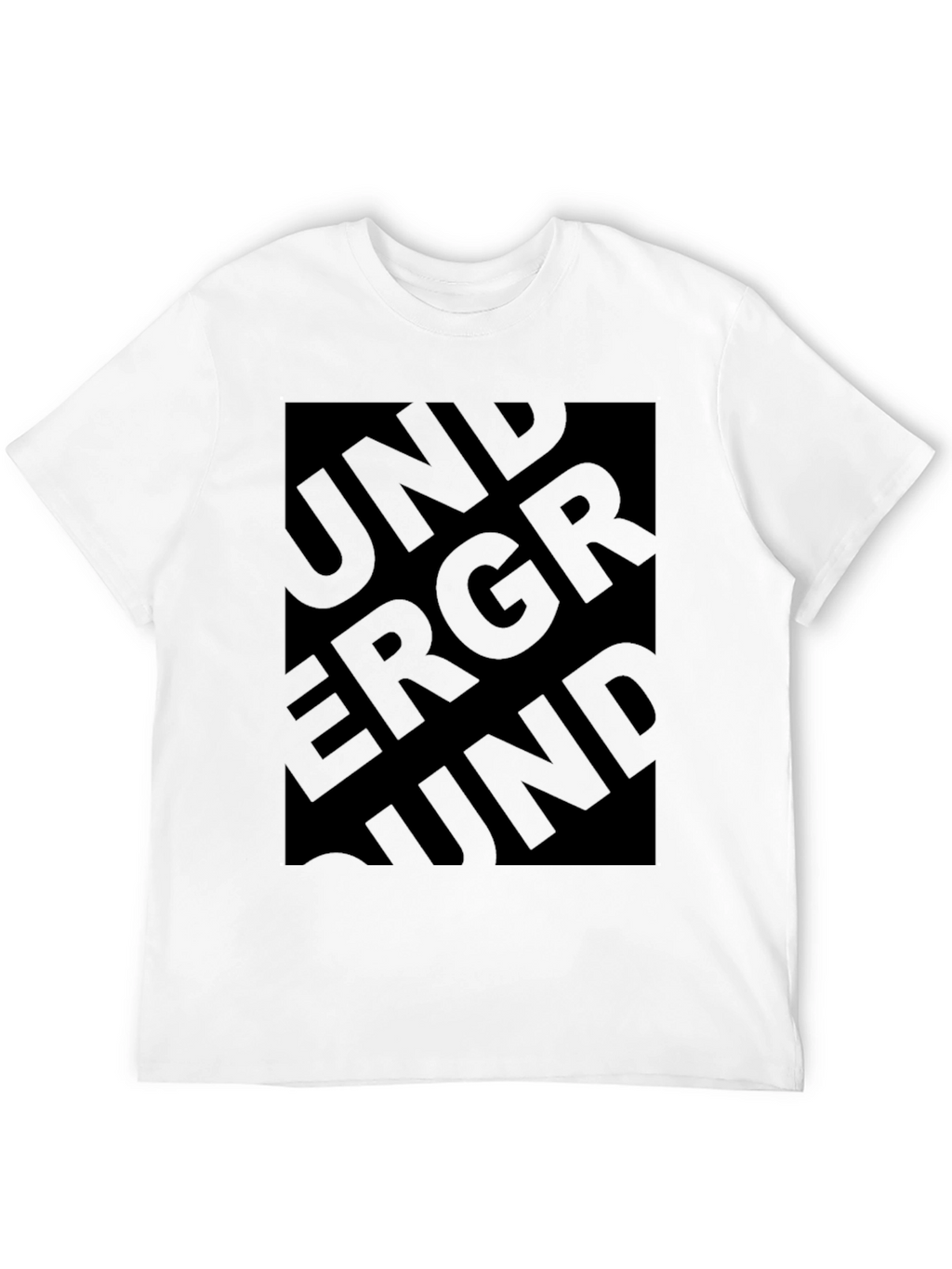 Underground Graphic Black T-Shirt