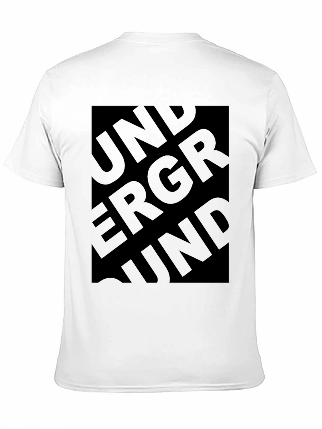 Underground Graphic Black T-Shirt