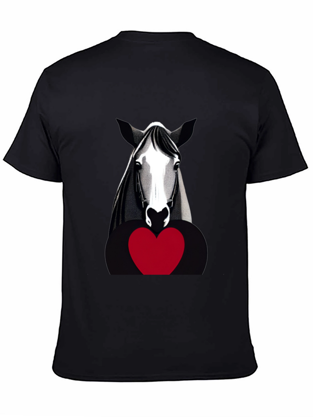 Horse and Heart Graphic Tee - Unisex