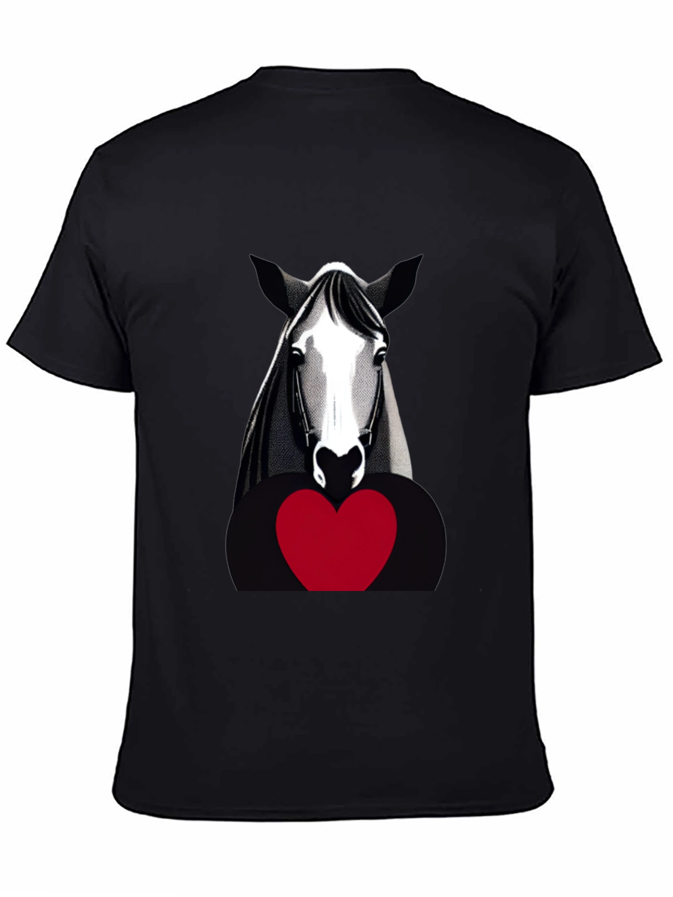 Horse and Heart Graphic Tee - Unisex