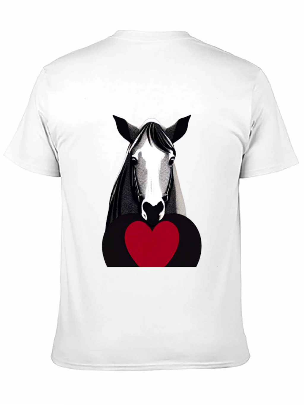Horse and Heart Graphic Tee - Unisex