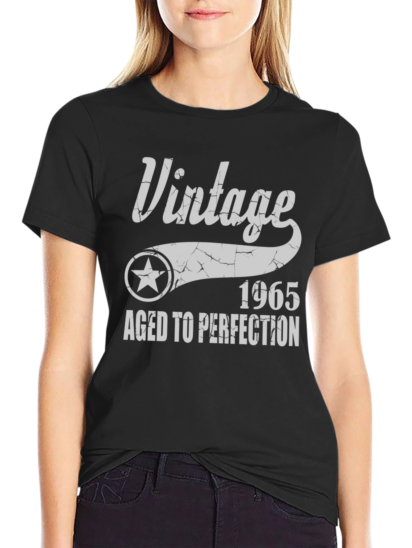 Vintage 1965 Aged to Perfection Graphic Tee