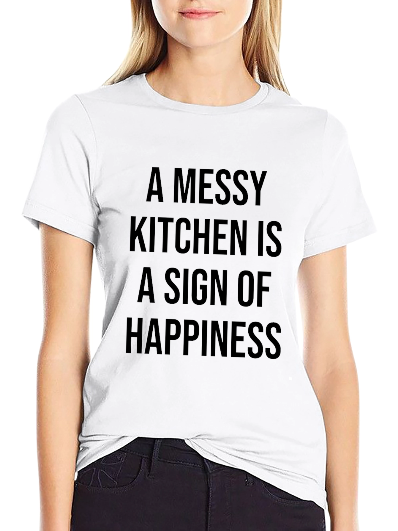 Messy Kitchen Happiness Graphic Tee