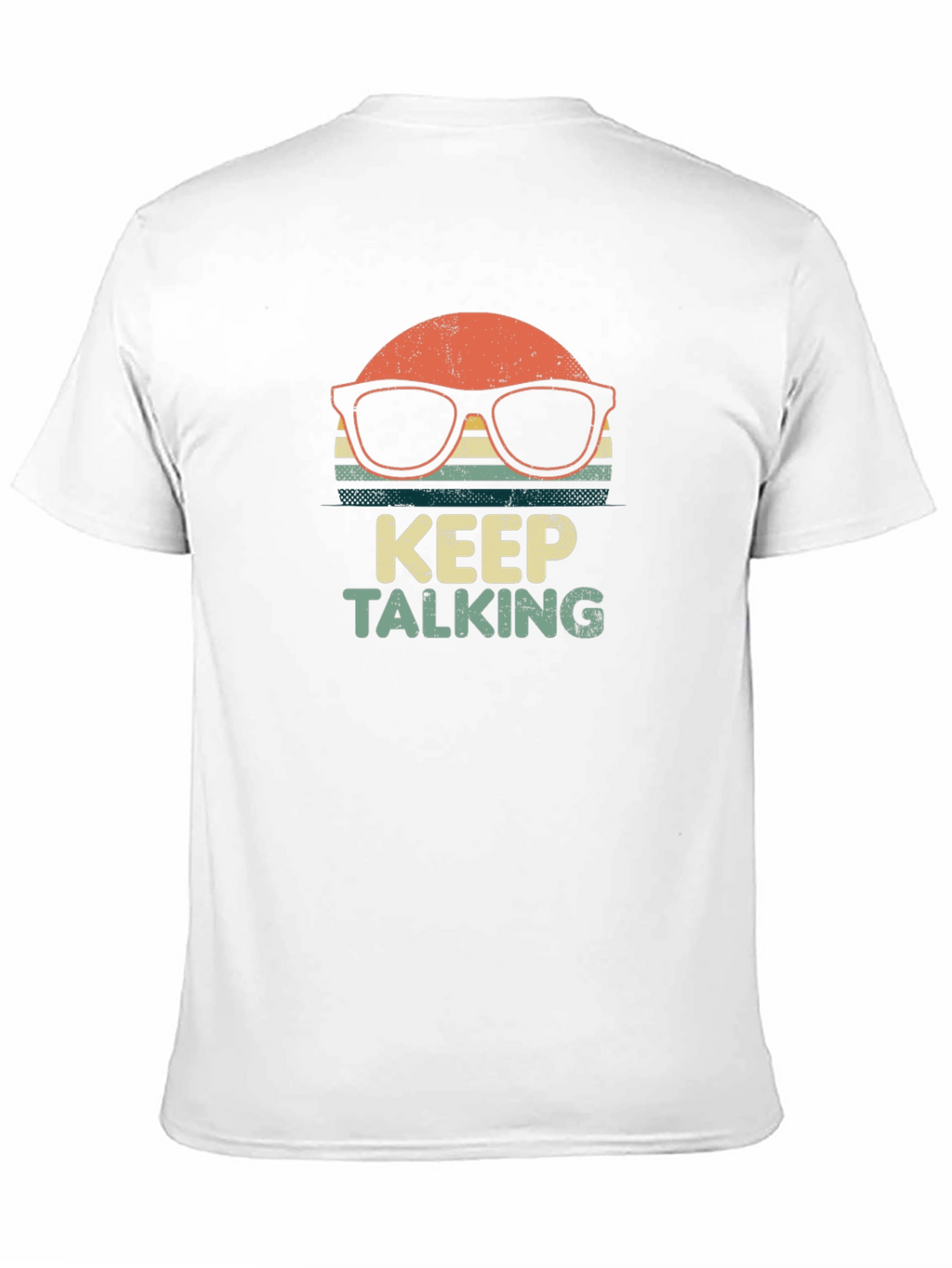 Keep Talking Retro Graphic T-Shirt