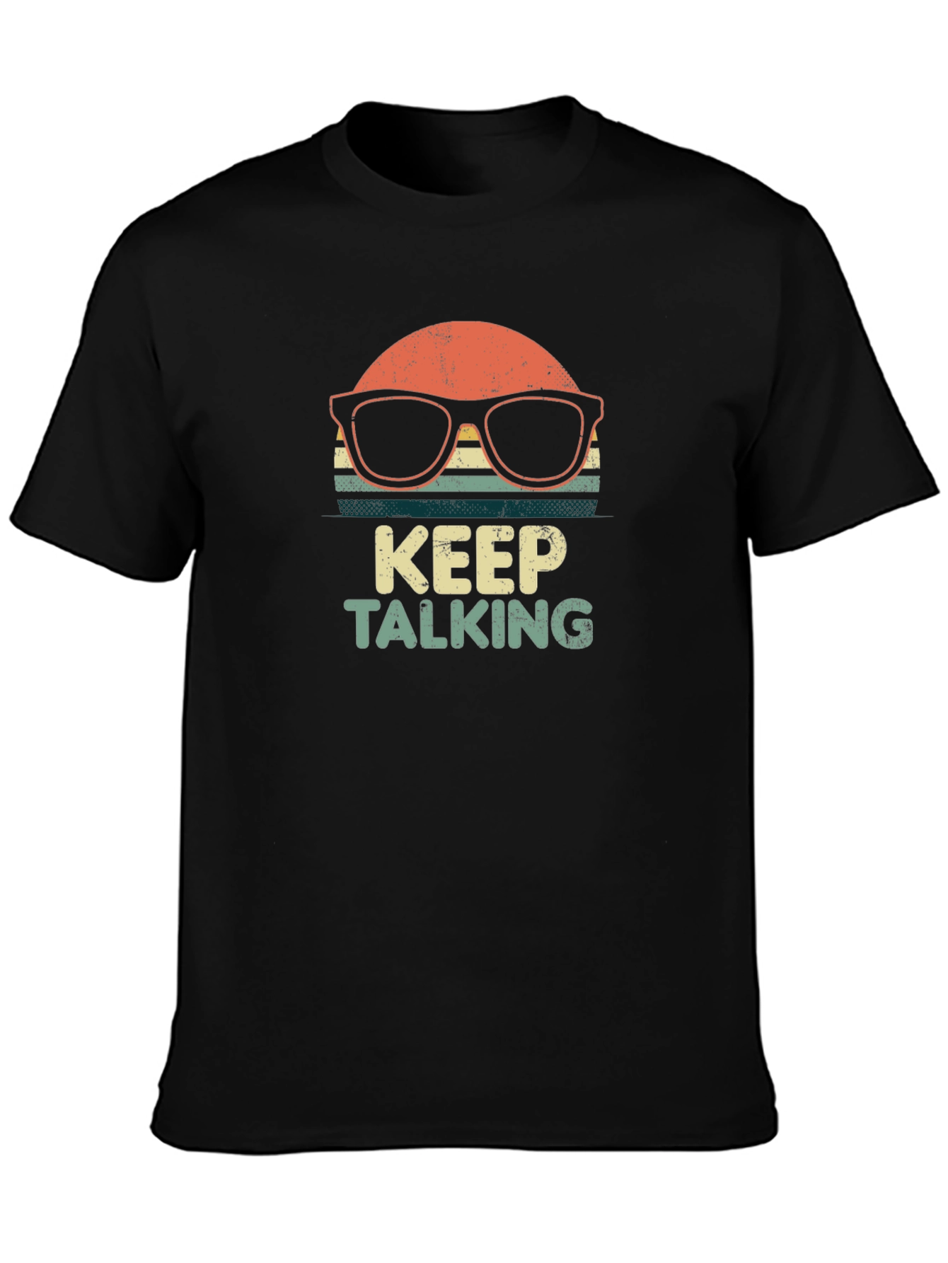 Keep Talking Retro Graphic T-Shirt
