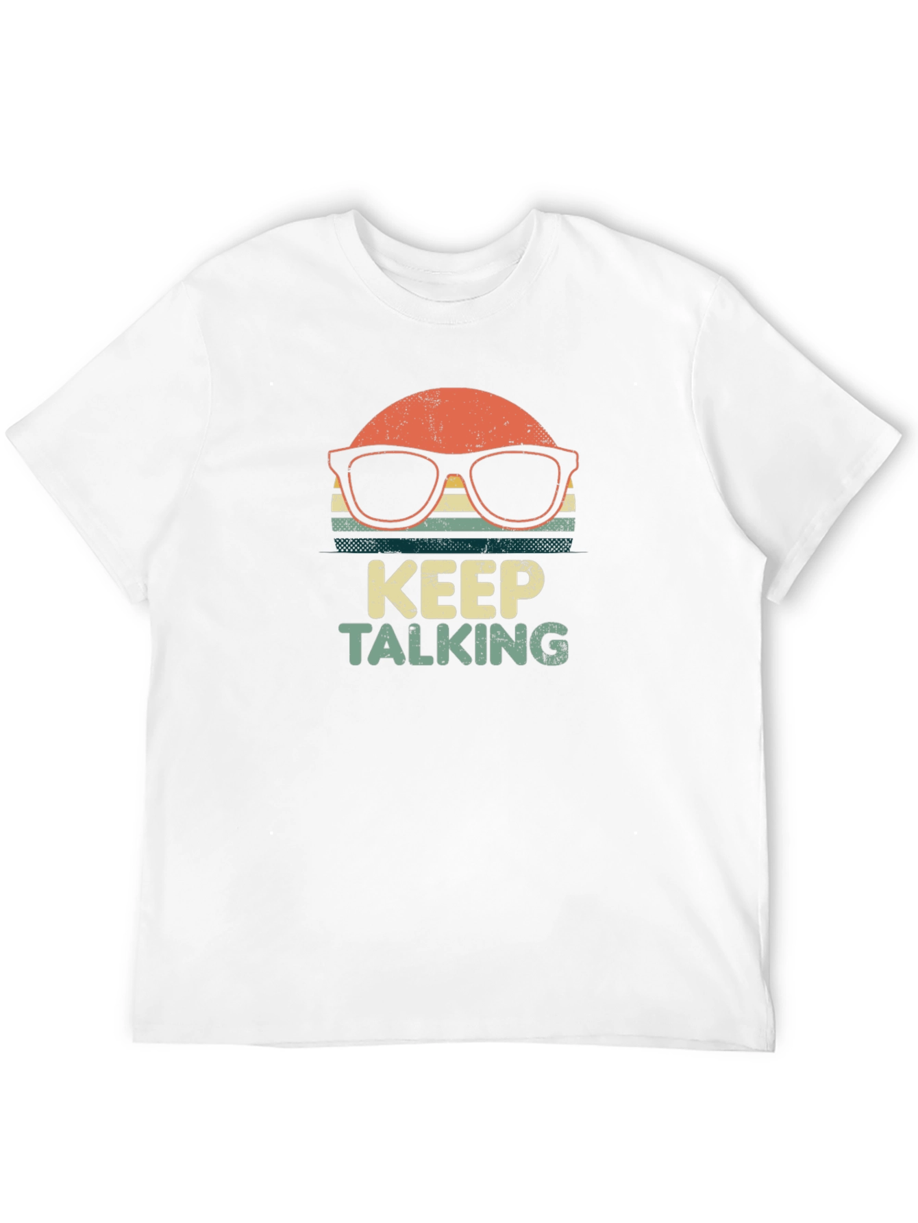 Keep Talking Retro Graphic T-Shirt