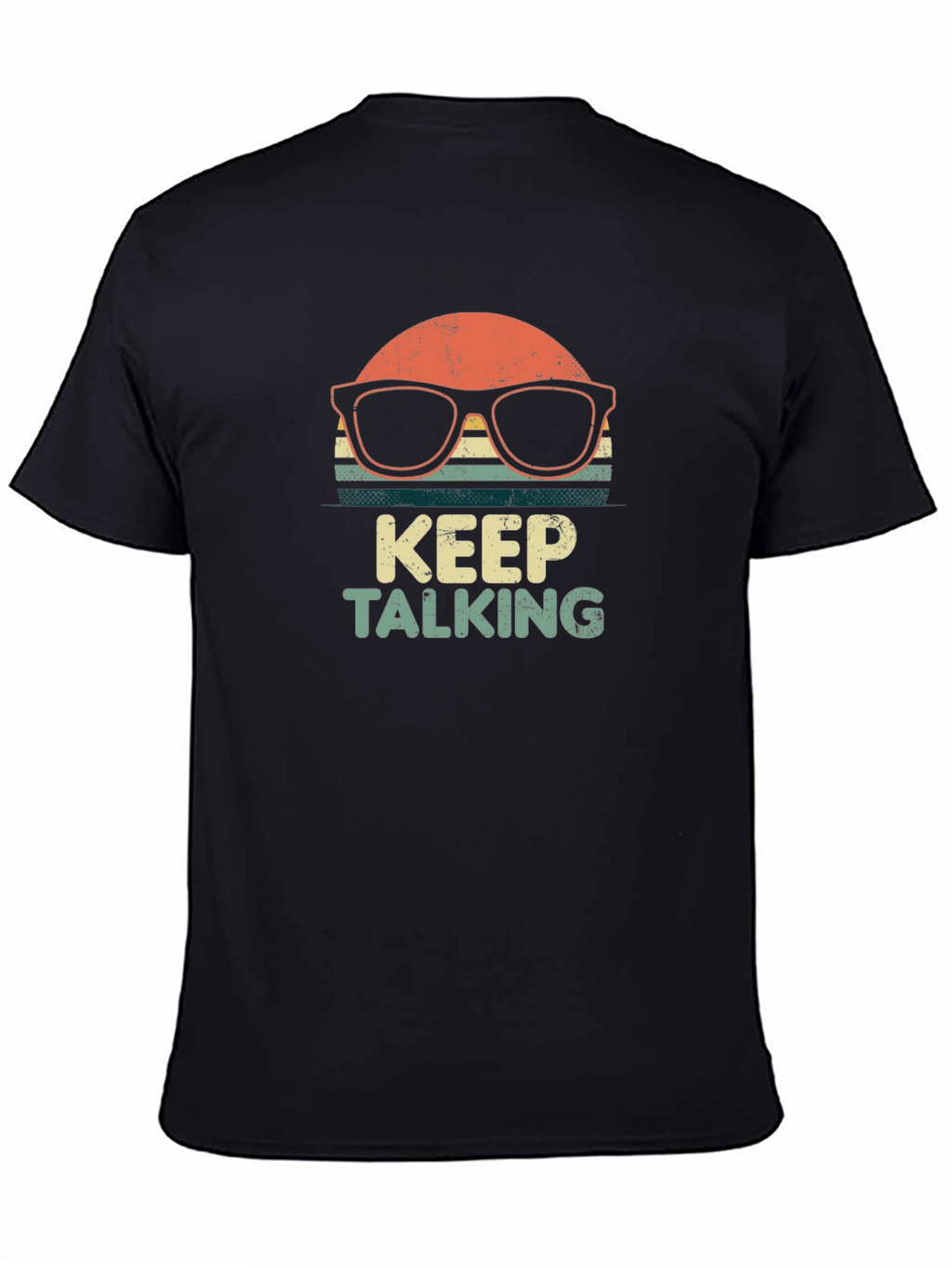 Keep Talking Retro Graphic T-Shirt